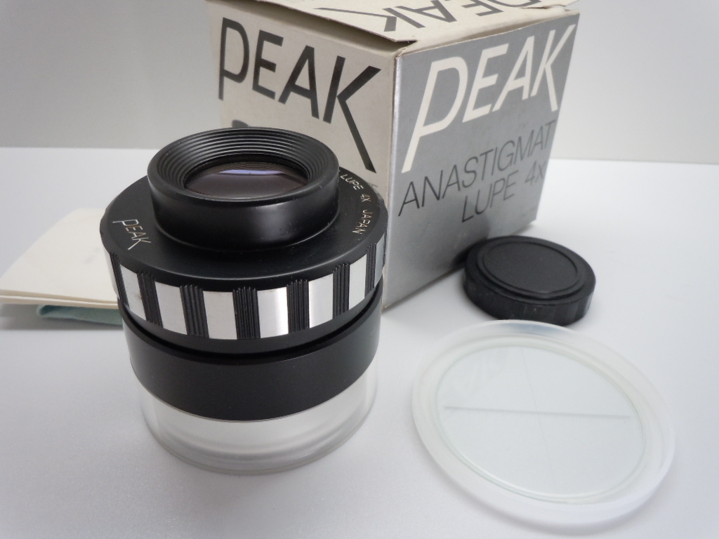 PEAK ANASTINGMAT LUPE 4X ピーク・アナスチグマット・ルーペ（元箱