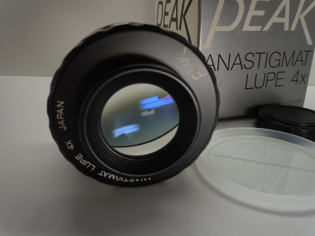PEAK ANASTINGMAT LUPE 4X ピーク・アナスチグマット・ルーペ（元箱
