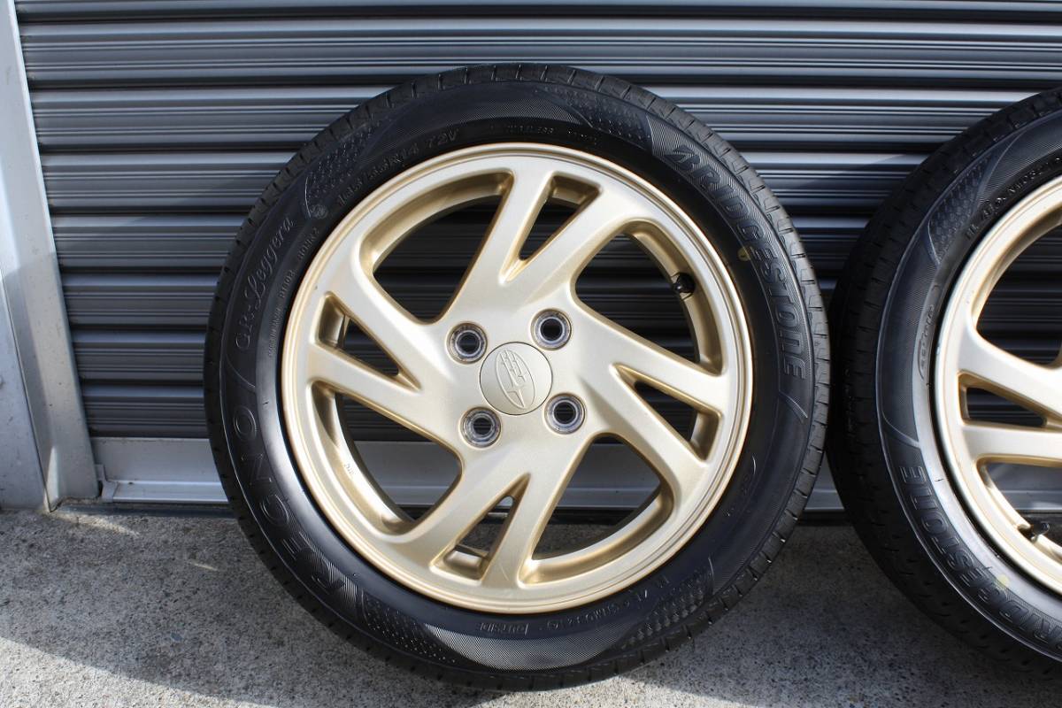 4本セット】ブリヂストン レグノ GRレジェーラ 165/55R14 スバル 