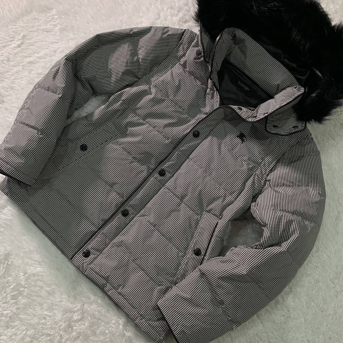 美品Burberry BLACK LABEL ダウンジャケット
