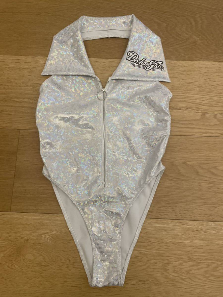 RQレースクイーンロゴ入りハイレグレオタード Dechau girls