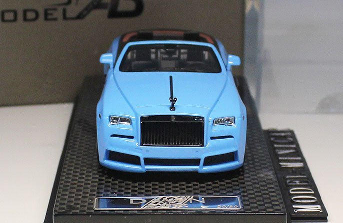 △超絶版！Baby Blue！世界限定30台！YM 1/43 ロールスロイス Rolls