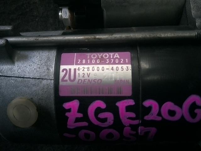 ウィッシュ DBA-ZGE20G セルモーター 62，267km 【公式通販】
