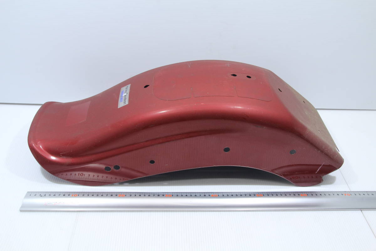 中古　FXSTC　07’辺りの取り外し　リアフェンダー　レッド カウル、フェンダー パーツ