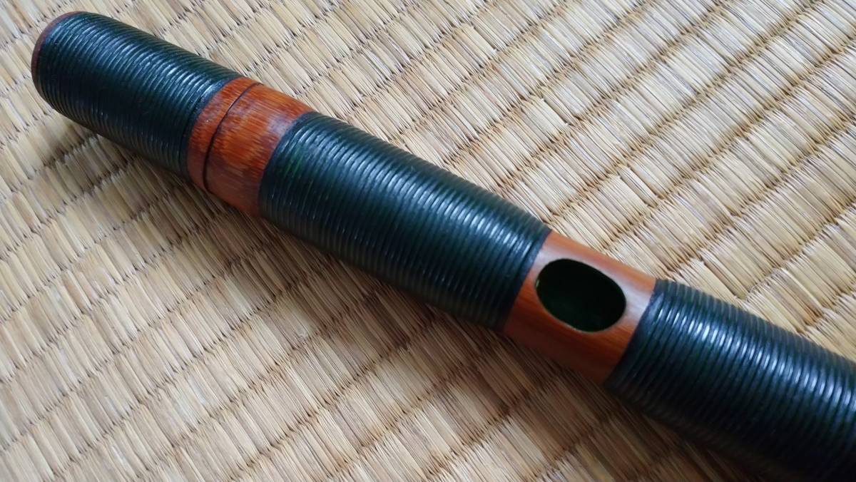 蘭照氏作 田楽笛 煤竹 横笛 - Yahoo!オークション 横笛