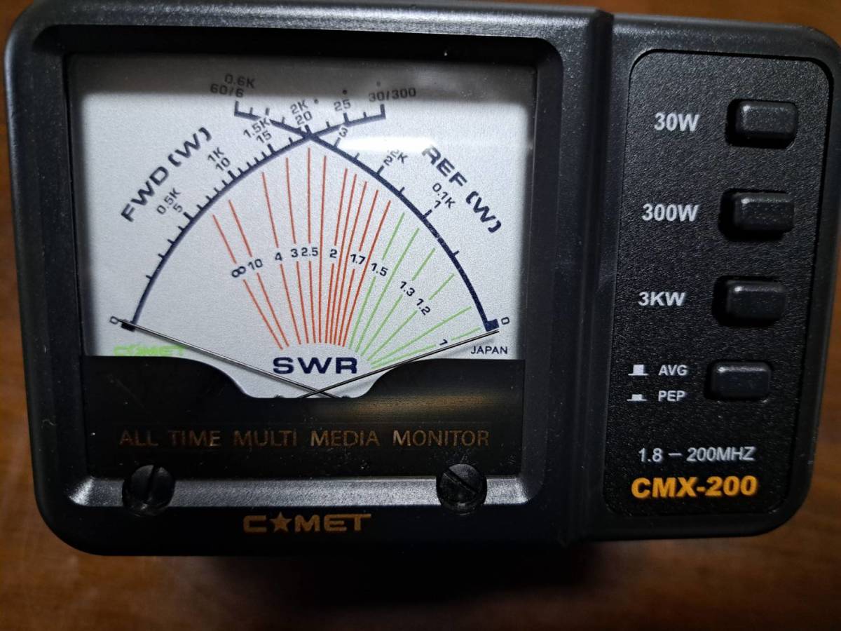 コメット CMX-2 SWR/パワー計30W～3KW 1.8～200MHZ CMX-200 SWR