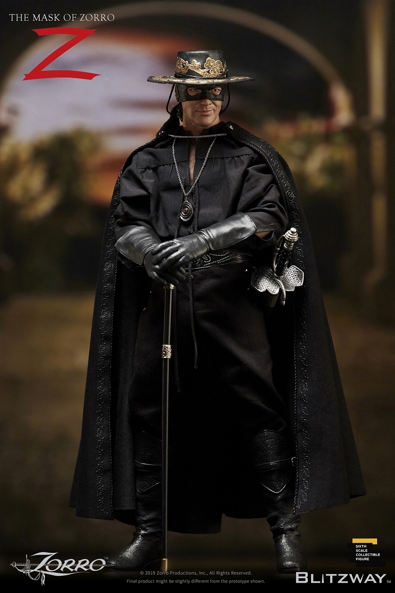 未開封品 ブリッツウェイ マスク・オブ・ゾロ ゾロ アレハンドロ・ムリエッタ 1/6 プレミアムアルティメイトマスターピース BLITZWAY
