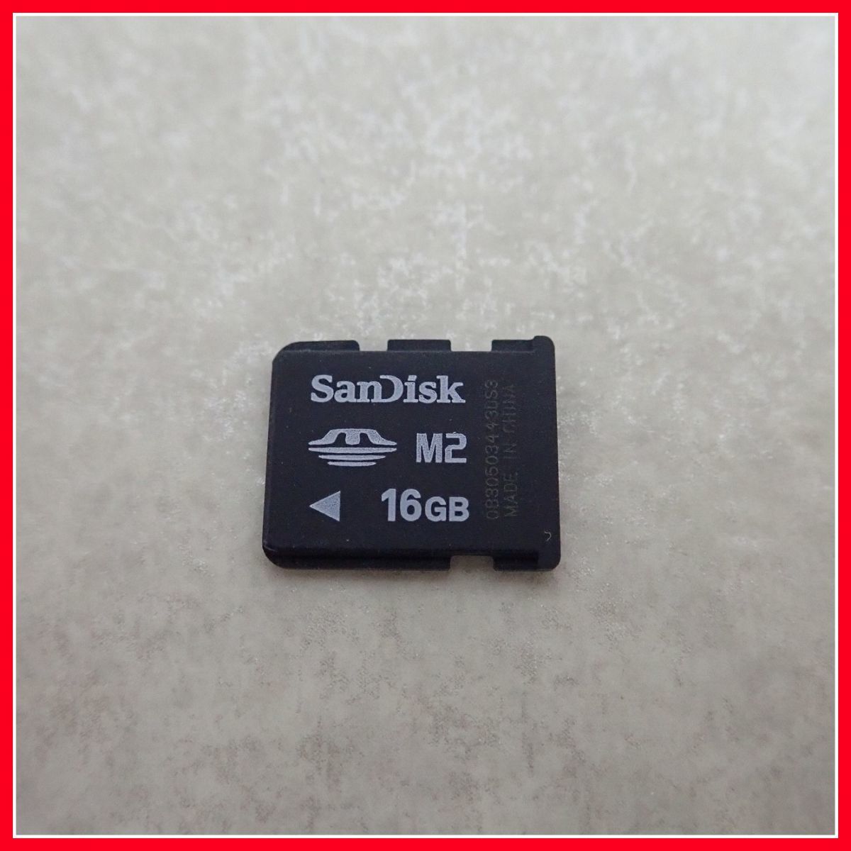 SanDisk メモリースティックマイクロ M2 16GB PSP go用メモリーカード 初期化済み サンディスク【PP