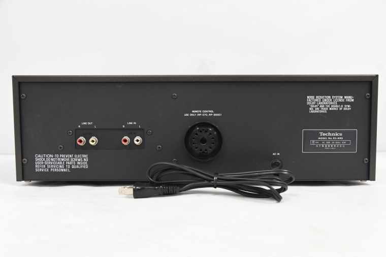 Technics テクニクス RS-M95 高級3ヘッドステレオカセットデッキ 動作