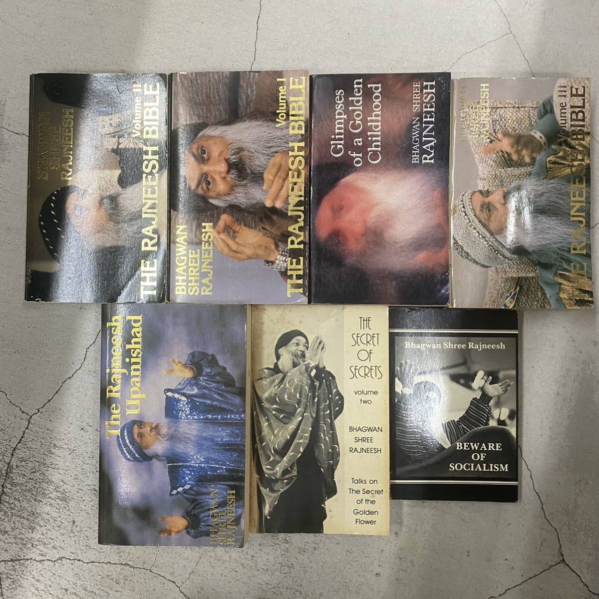 s0214-1.洋書まとめセット/ラジニーシ/Osho/宗教/指導者/精神世界/ペーパーバック/ヴィンテージ/クラシック/