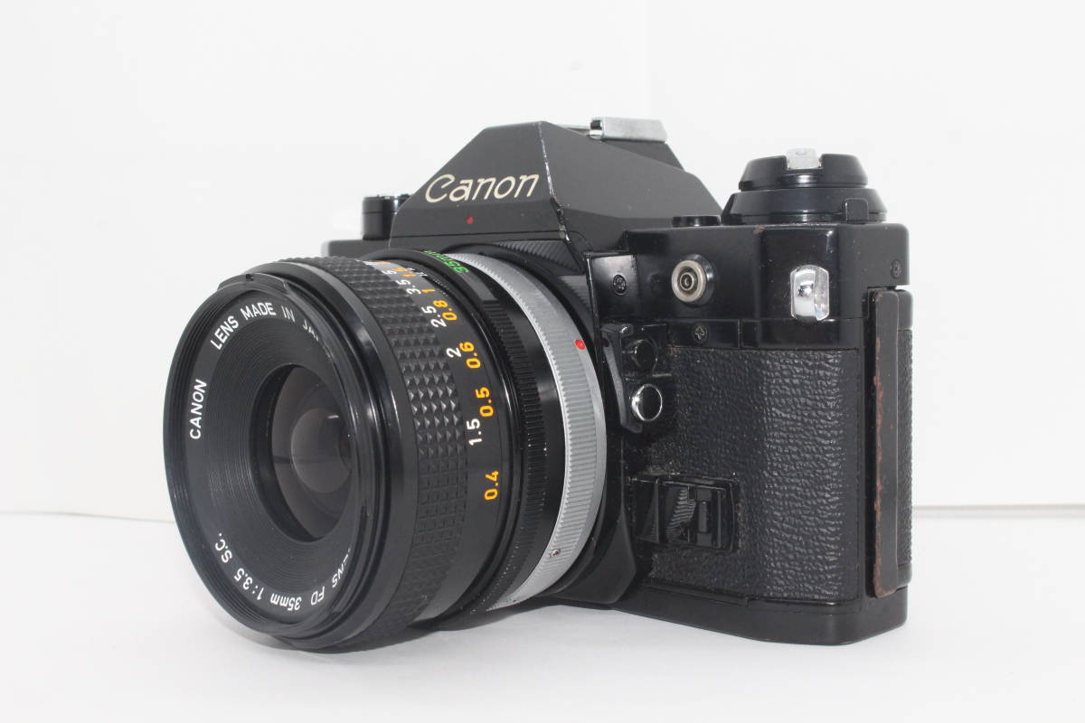 ☆訳あり大特価☆キャノン CANON AE-1 PROGRAM + CANON FD 35mm F3.