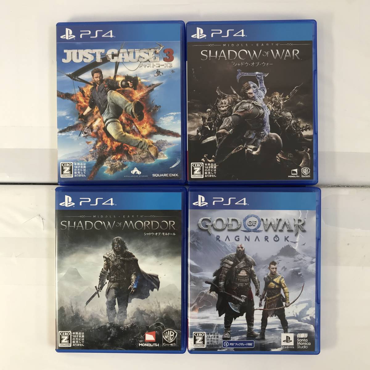 ◇【中古】PS4ソフト22本まとめてセット サイバーパンク2077/バイオ 