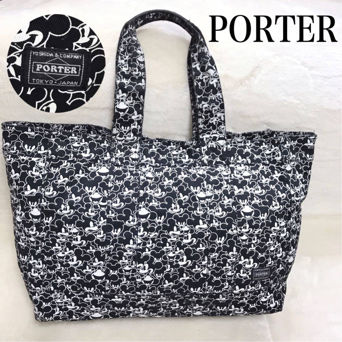 BEAMSBOY×PORTER×Disney コラボ ミッキートートバッグ ビームス 