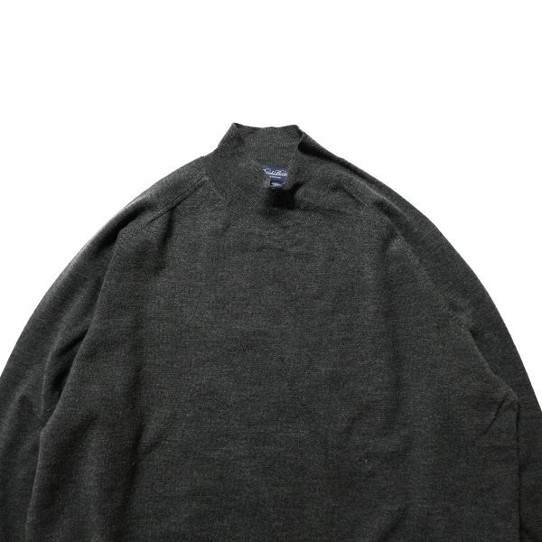 00's ブルックスブラザーズ 346 ハイネック メリノウール ニットセーター (XL) ODグリーン系 BROOKS BROTHERS