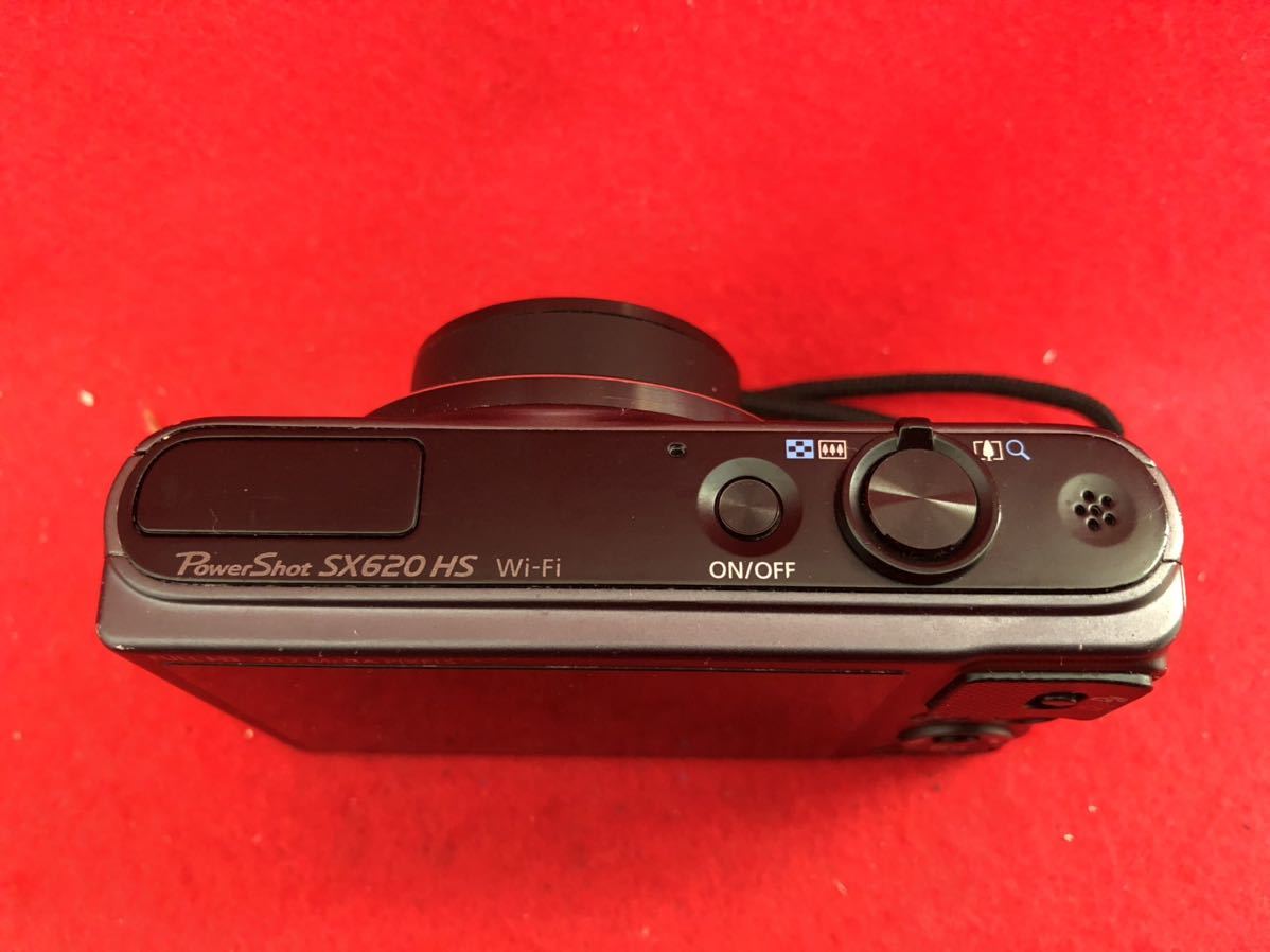 ジャンク品】Canon PowerShot SX620 HS レッド CANON POWERSHOT SX620