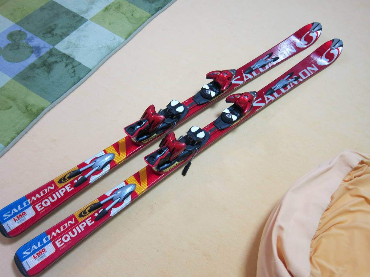 ☆ SALOMON ☆ サロモン ☆ EQUIPE 10 3V ☆ 160cm ☆ トップモデル