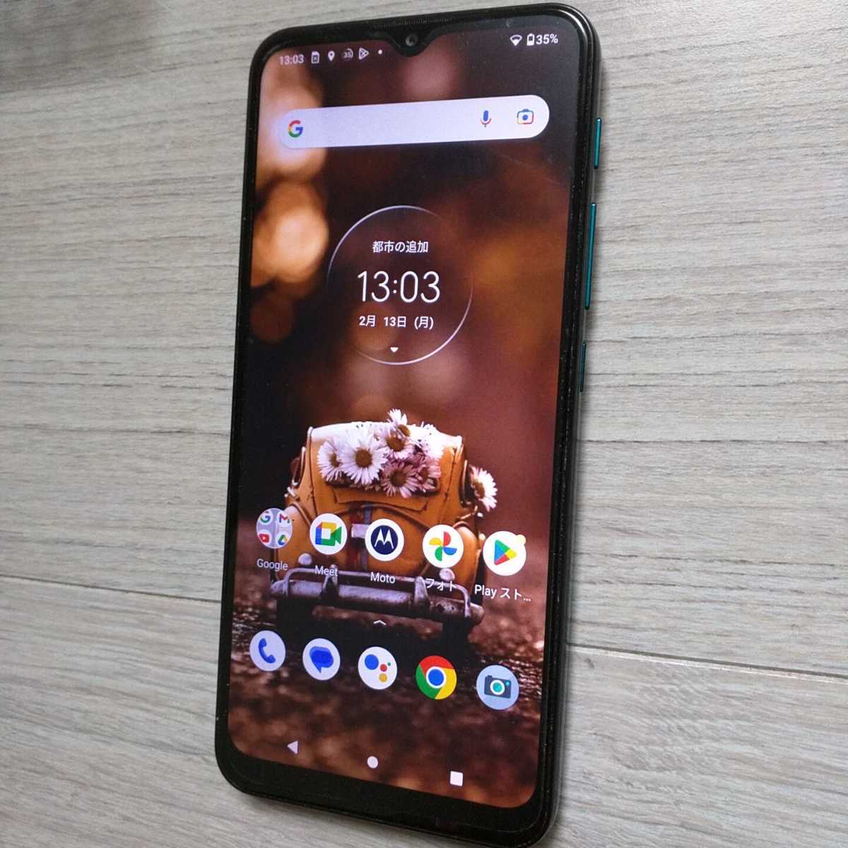 MOTOROLA moto g9 Play SIMフリー Android11 RAMが4GB.ROM64GB カメラ