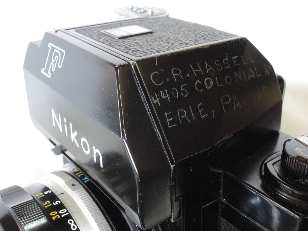 Nikon FTN F フォトミック ニコン : | ブラック 35mm ニコンFフォト