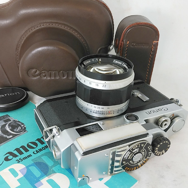 純正メタルキャップ付属 キャノン 50mm F1.8 ライカLマウント