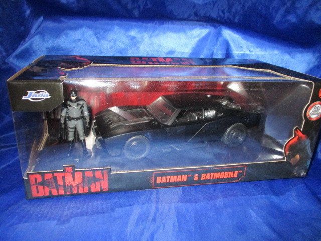希少★入手困難/Jada＊バットマン/フィギュア付【バットモービル/THE*BATMOBILE】1/24ブラックBOX
