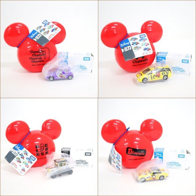 トミカ】ディズニー トミカコレクション ディーカプセル レッド