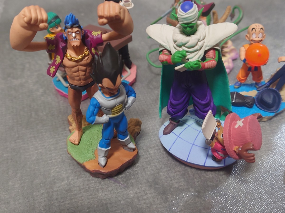 ドラゴンボールカプセル ネオ with ONEPIECE ワンピース 彩色 7種+