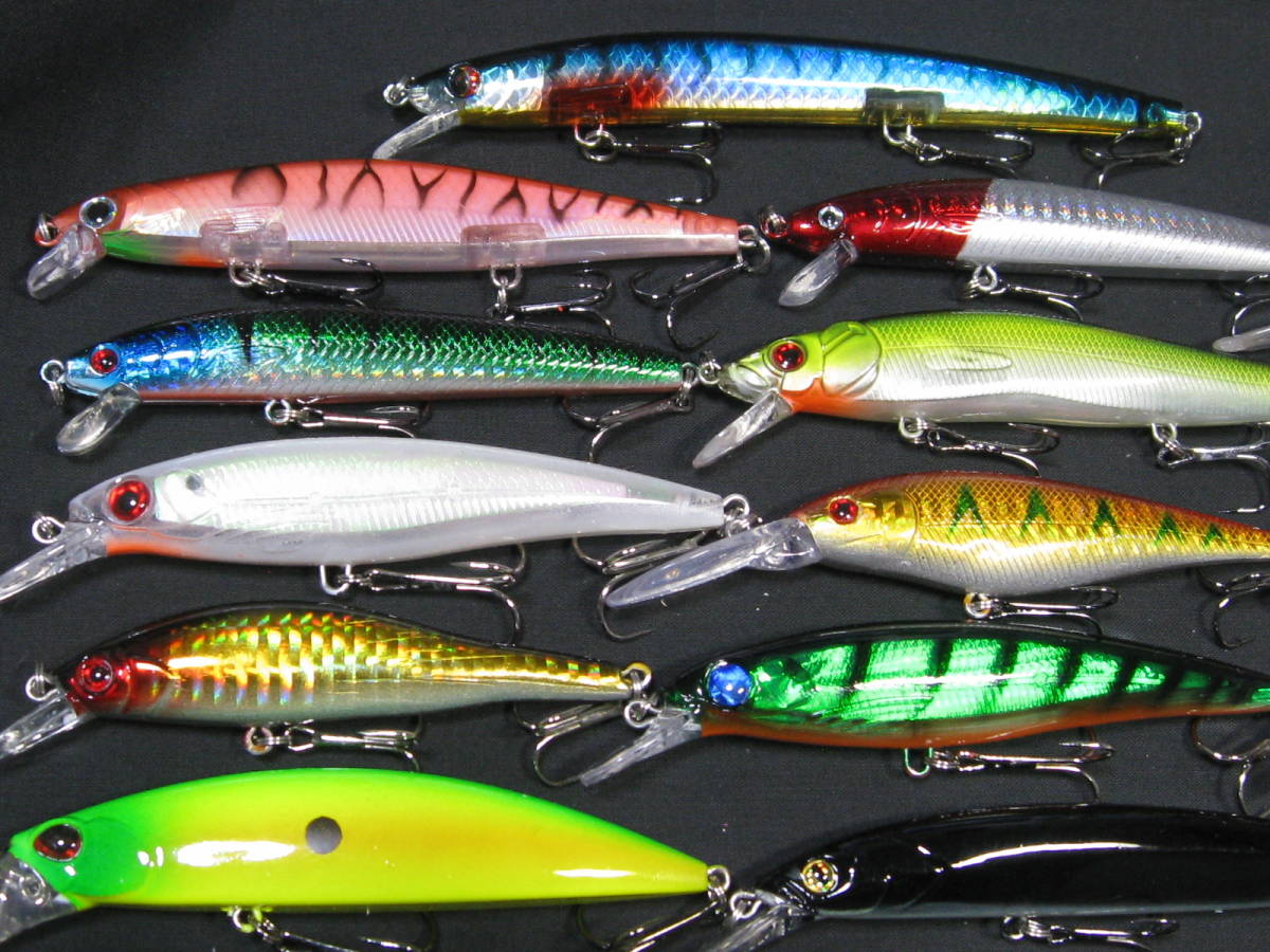 1円～ 新品 ルアー まとめて 50個セット！ 多種類MIX シーバス等に