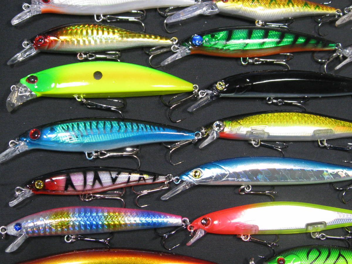1円～ 新品 ルアー まとめて 50個セット！ 多種類MIX シーバス等に