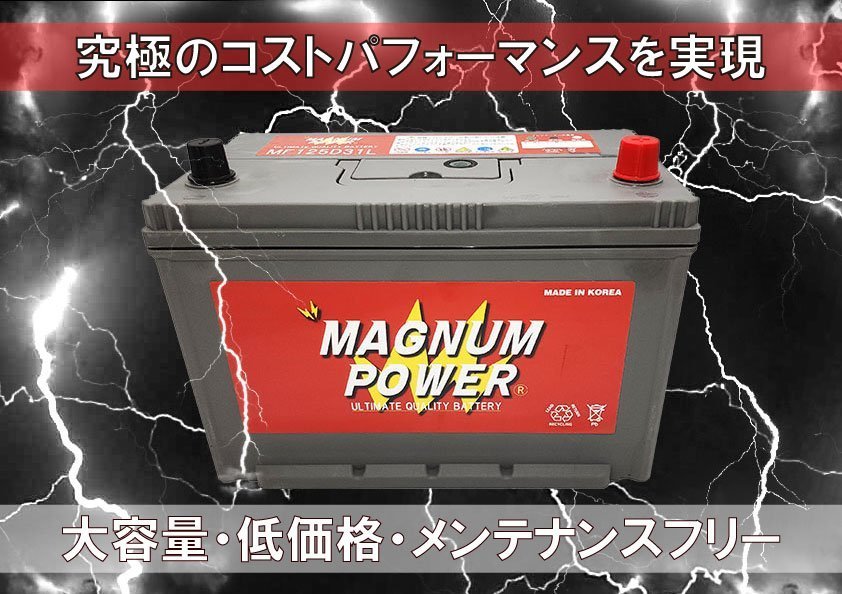 ノア (R80) 3BA-ZRR85G 2020(R02)/10 アイドリングストップ車用バッテリー [M-S-95] マグナムパワー 大容量 JIS規格互換品番[D26L] ノア型式：DBA-ZRR85G（トヨタ）のクルマカタログ｜中古車の ノア 2020（令和2）年式の中古車を探すならグーネット (NOAH) トヨタ ノア型式：3BA-ZRR85W（トヨタ）のクルマカタログ｜中古車の