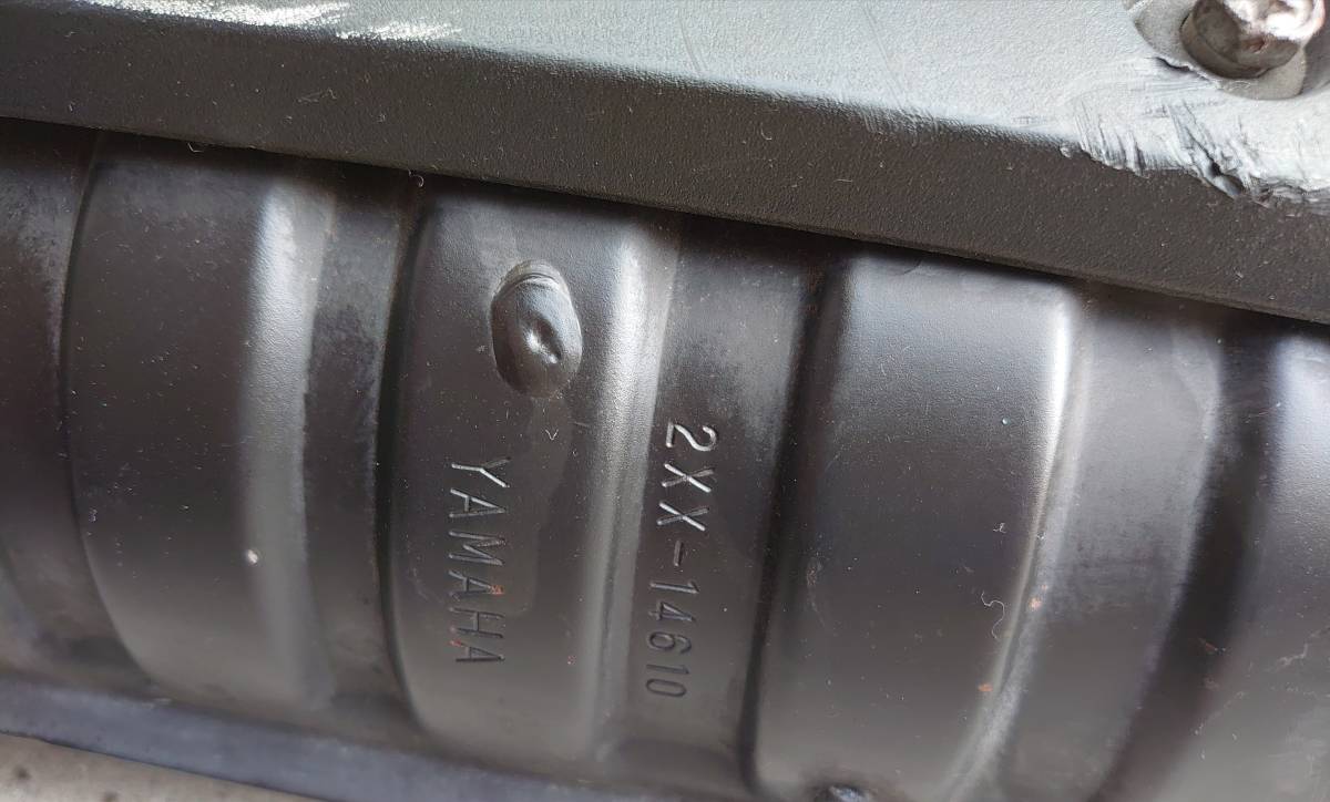 JOG80 2XX純正マフラー チャンプ80 チャンプRS ペリカンジョグ 27V