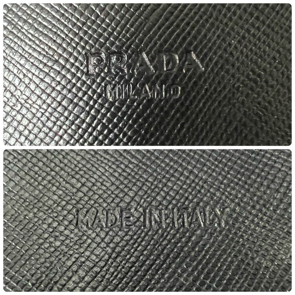 PRADA 二つ折り財布 プラダ 財布 三角ロゴ 二つ折り 三角ロゴの通販 