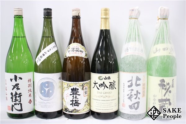 ☆注目! 日本酒6本セット 東龍 秘蔵 山田錦 1800ml 2022.11 鳴門鯛 純