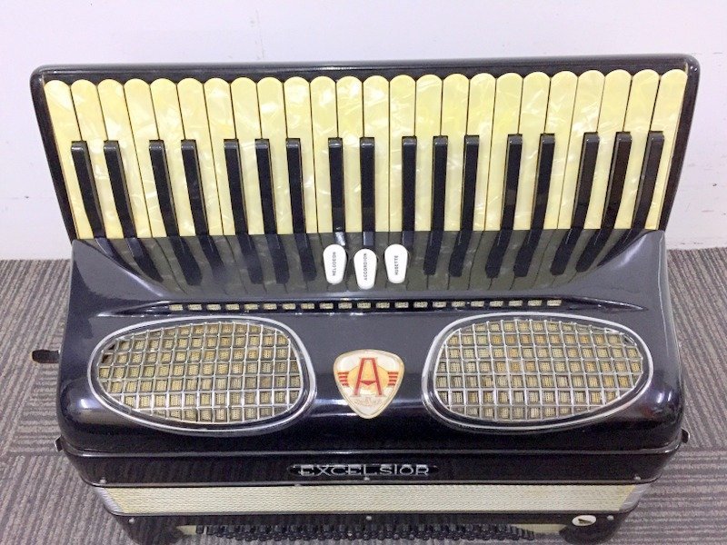 EXCELSIOR mod.400 アコーディオン ケース付き オーバーホール済