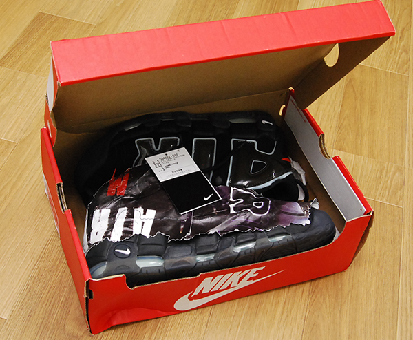 美品】ナイキ エア モア アップテンポ '96 箱付き