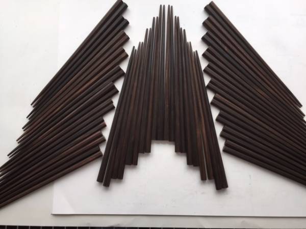 黒檀箸材☆八画☆３０組☆超希少品 ☆
