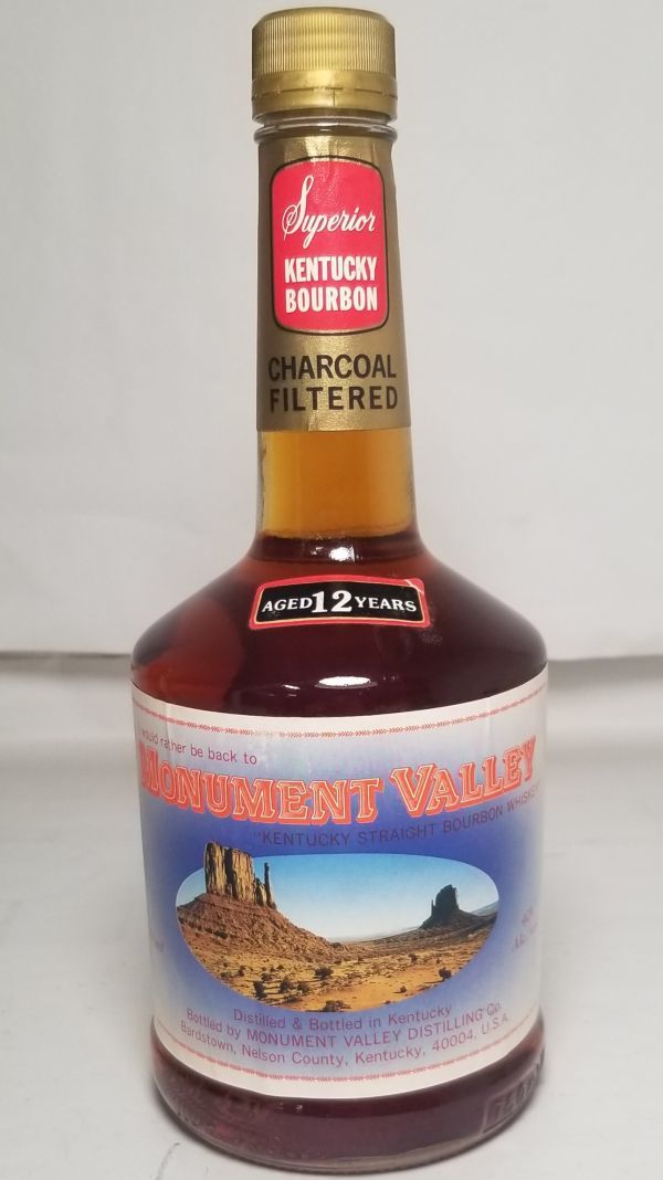 未開栓】MONUMENT VALLEY モニュメント バレー 12年 ケンタッキー