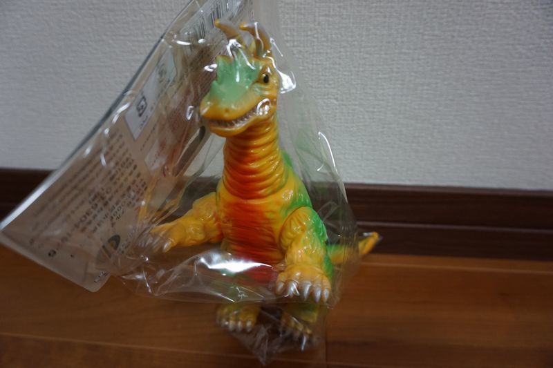 未開封】ブルマァク復刻 キングザウルス三世 (黄）(検：帰ってきた