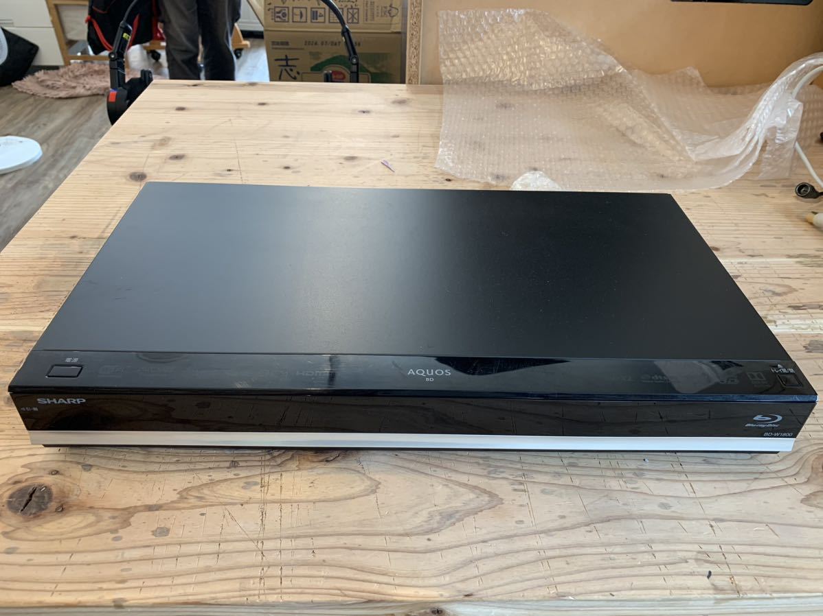 SHARP AQUOS BD-NW1100 BD ブルーレイ レコーダー 1TB 映像 機器 中古