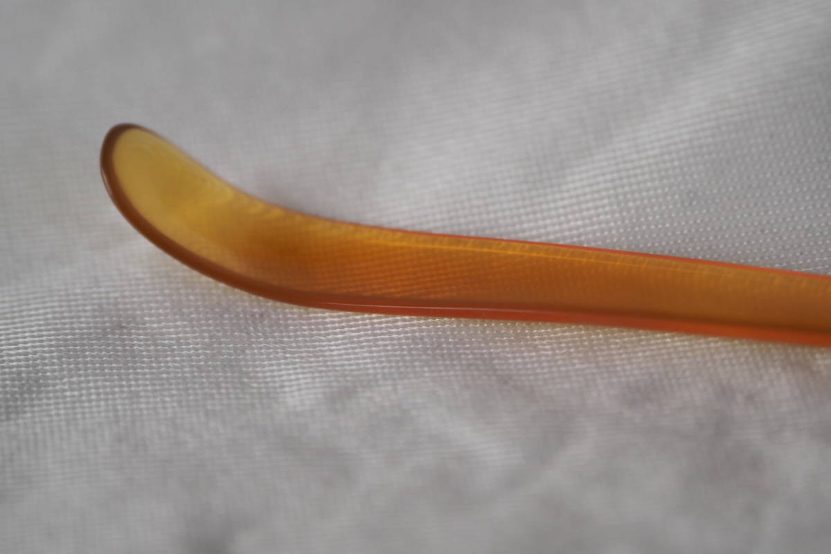 本鼈甲 茶杓 長崎江崎べっ甲店謹製 茶道 本鼈甲 茶杓 長崎江崎べっ甲店