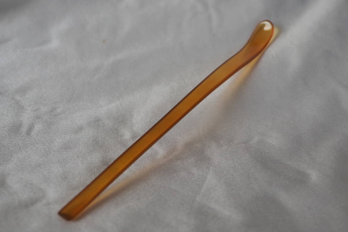 本鼈甲 茶杓 長崎江崎べっ甲店謹製 茶道 本鼈甲 茶杓 長崎江崎べっ甲店