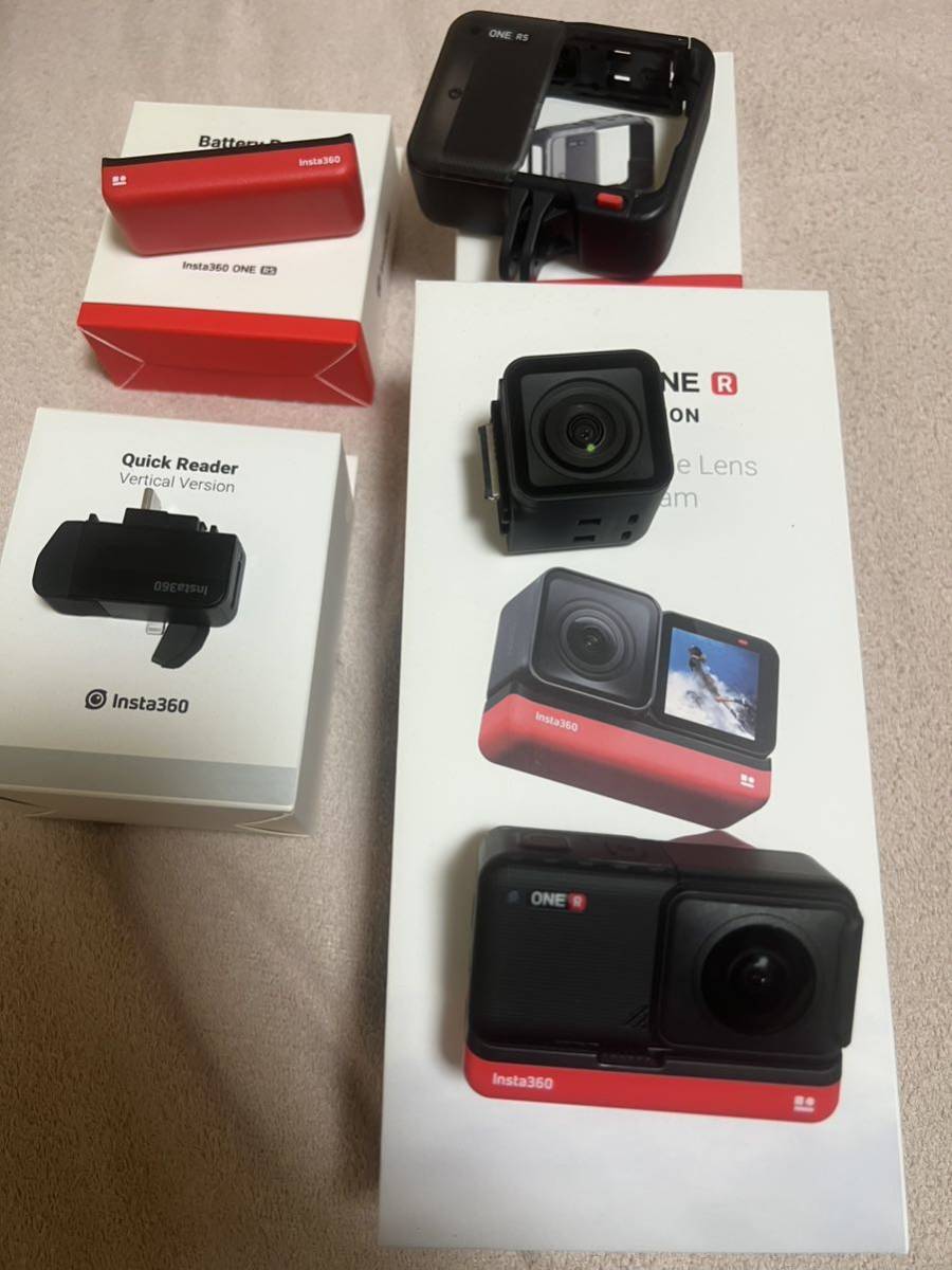 高品質，新作登場 INSTA360 360度レンズ+4Kレンズ Insta360 ONE R TWIN EDITION(ビデオカメラ)｜売買されたオークション情報、yahooの商品情報をアーカイブ公開 - オークファン その他