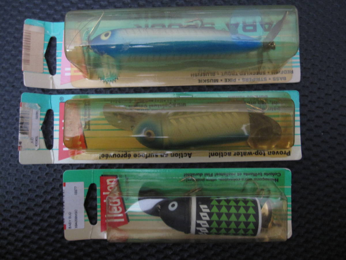 へドン heddon ビッグバド、ベビーバド、ウンデッドザラスプーク 3品