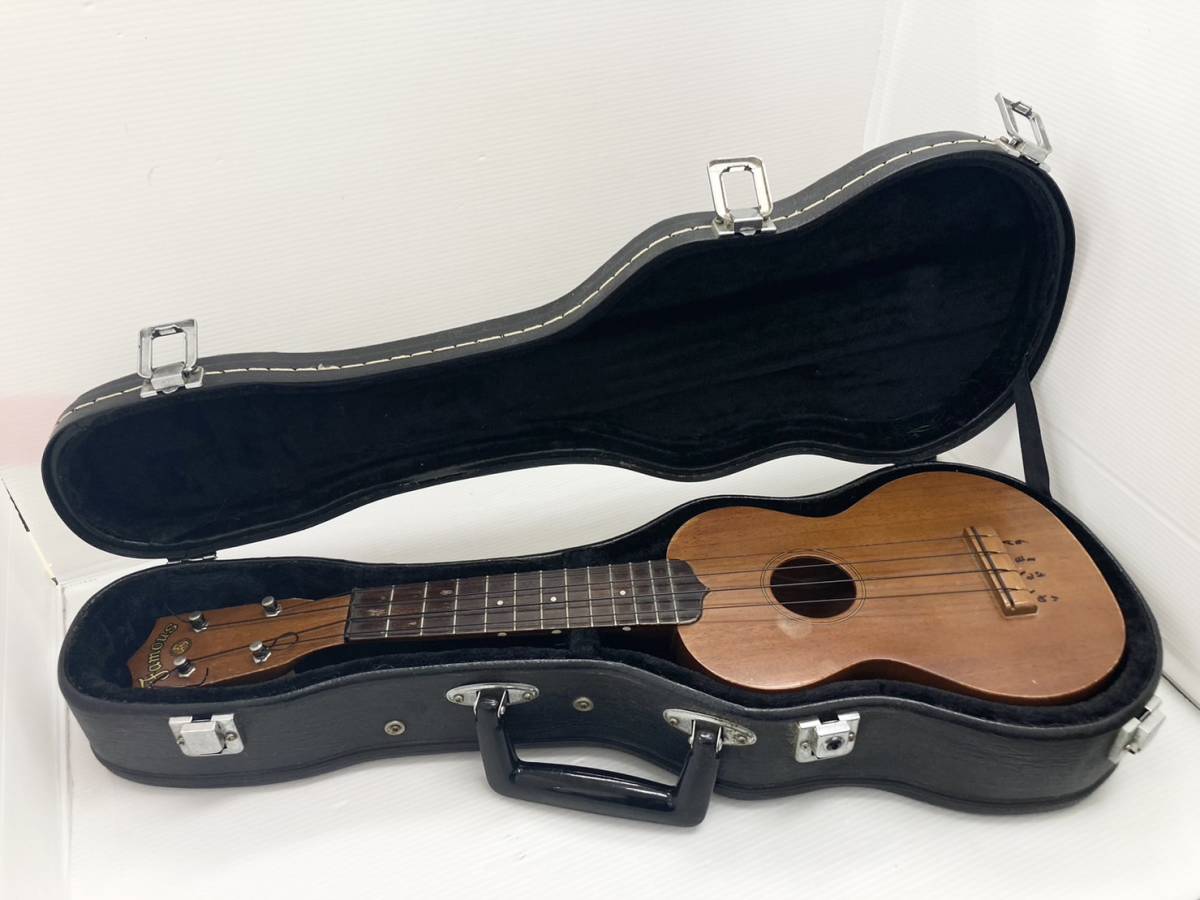 楽器〉フェイマス Famous ウクレレ Ukulele FU-250 弦楽器 4弦 ケース