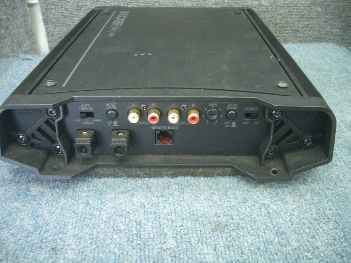 □□2302-206 KICKER キッカー ZX 300.1 高性能 1ch モノラルアンプ