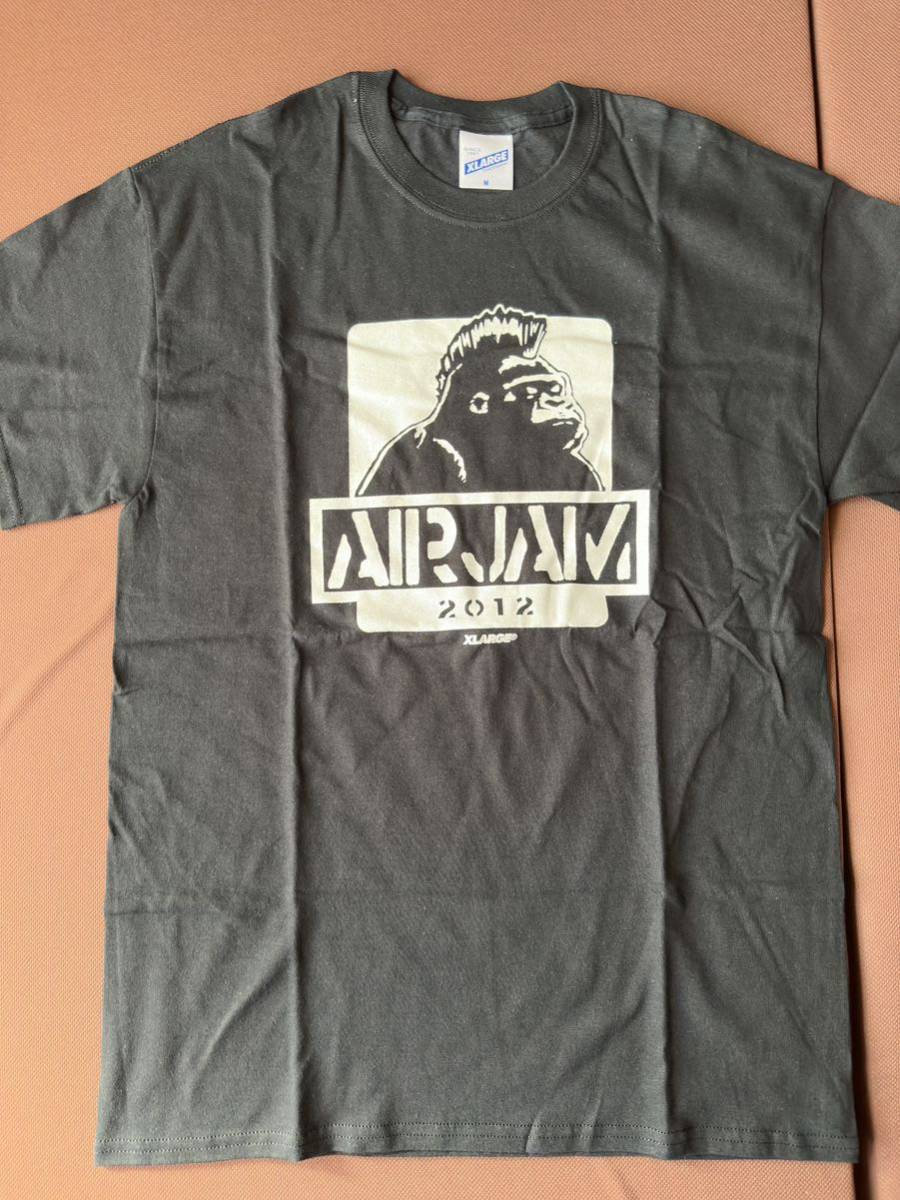 【新品・未開封】ハイスタ Tシャツ M AIRJAM 新品 Hi-STANDARD XLARGE コラボ Tシャツ M 黒 AIR JAM Woodstics