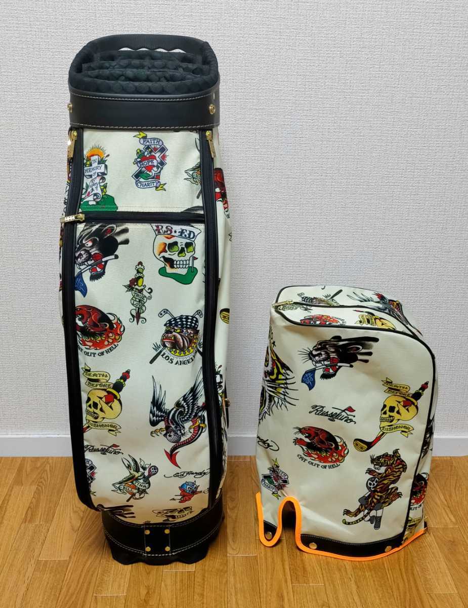超レア 極美品 Ed Hardy×Russeluno 限定コラボ ラッセルノ ルチャ