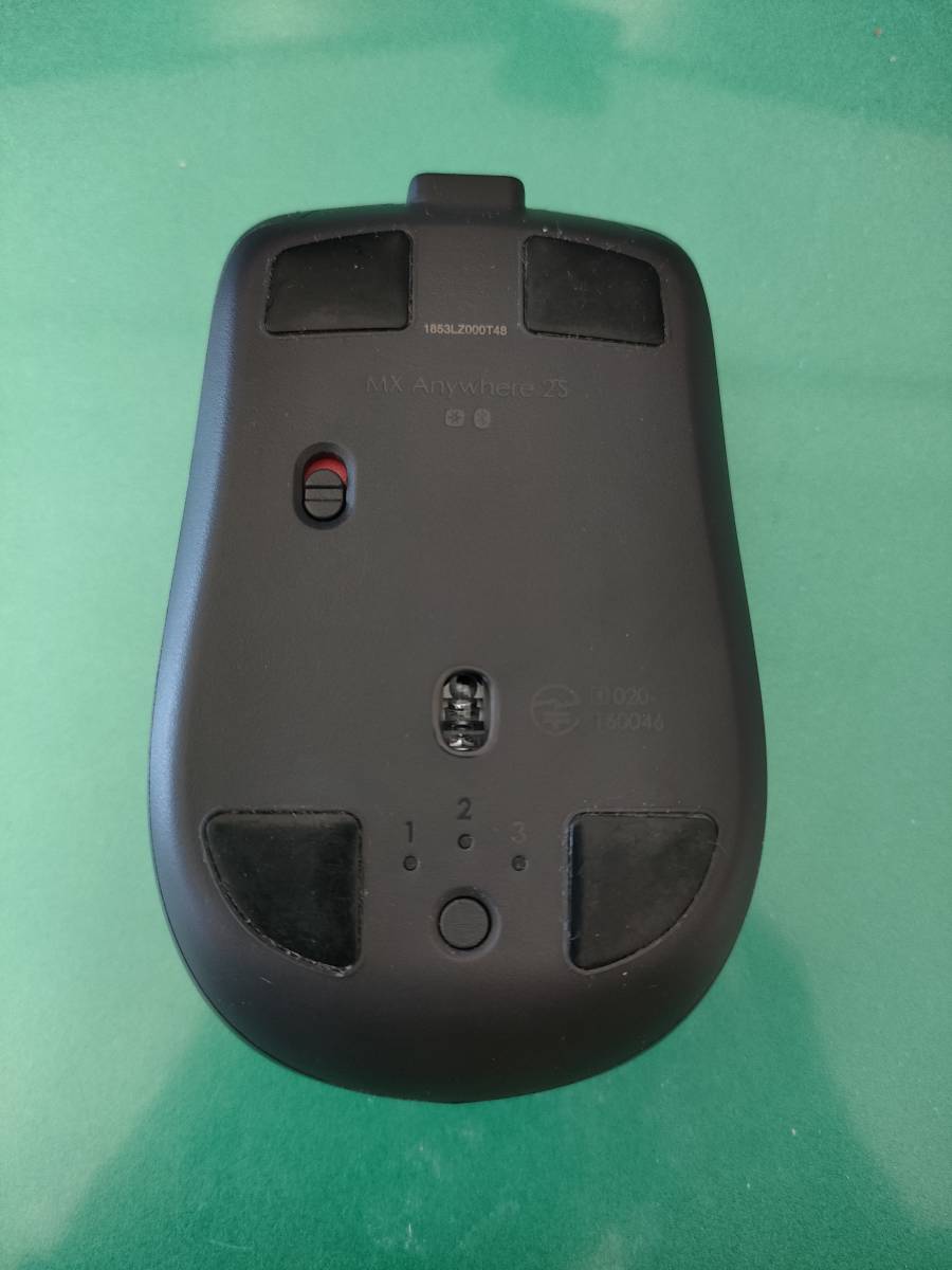 ロジクール ワイヤレスマウス 無線 マウス ANYWHERE 2S MX1600sGR Unifying Bluetooth 高速充電式 F ロジクール  MX Logicool mx anyware 2S mx1600sgr
