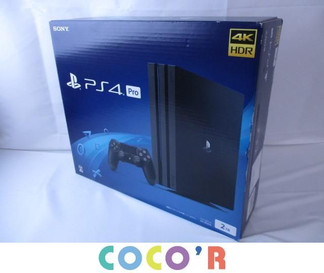 【同梱可】中古品 ゲーム SONY PS4 pro CUH-7200C 本体 ジェットブラック 2TB PlayStation4 動作品