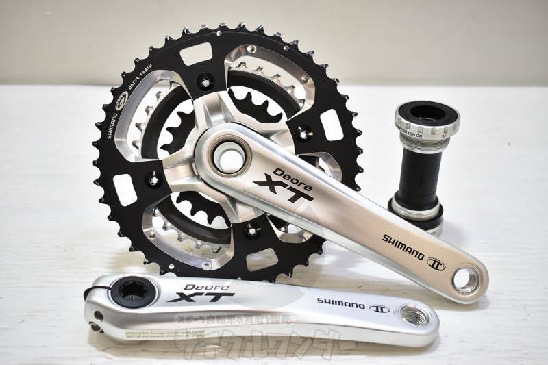 シマノ Deore XT FC-M770 クランク 170mm 44-32-22T 中古品 BB付