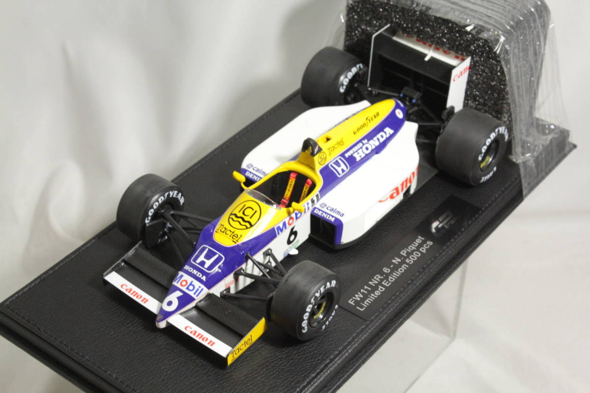 GP REPLICAS 1/18 ウィリアムズ FW11 ピケ 1986年 GP Williams FW11